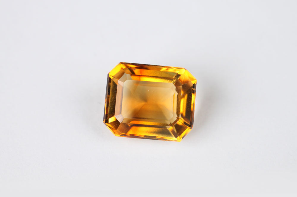 Citrine Emerald Cut 5.38 ct