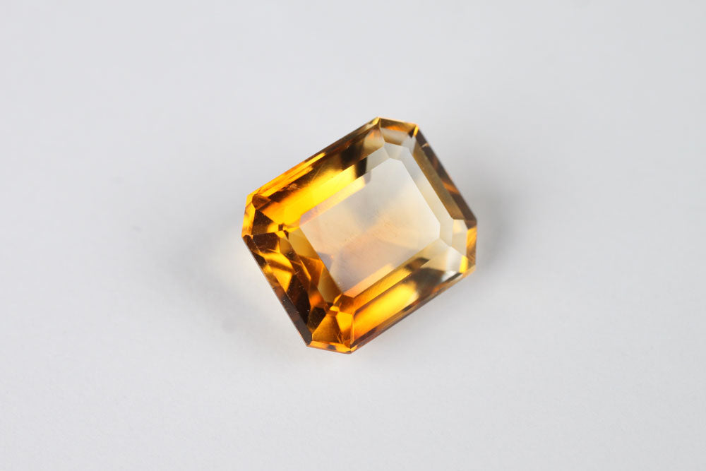 Citrine Emerald Cut 5.38 ct
