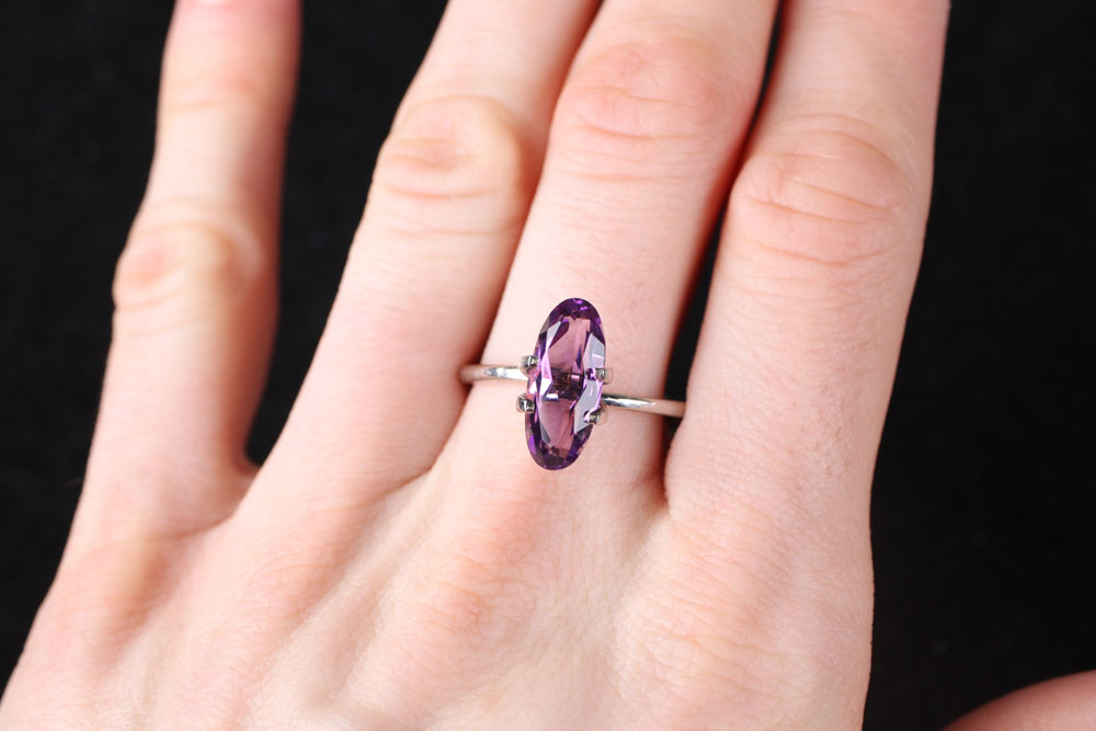 Amethyst Long Oval 2.66 ct