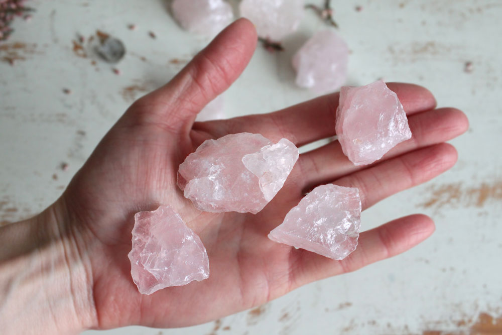 Rose Quartz rough