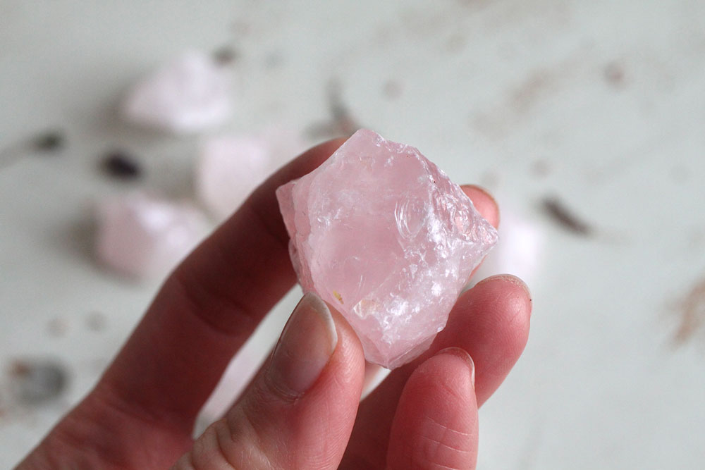 Rose Quartz rough