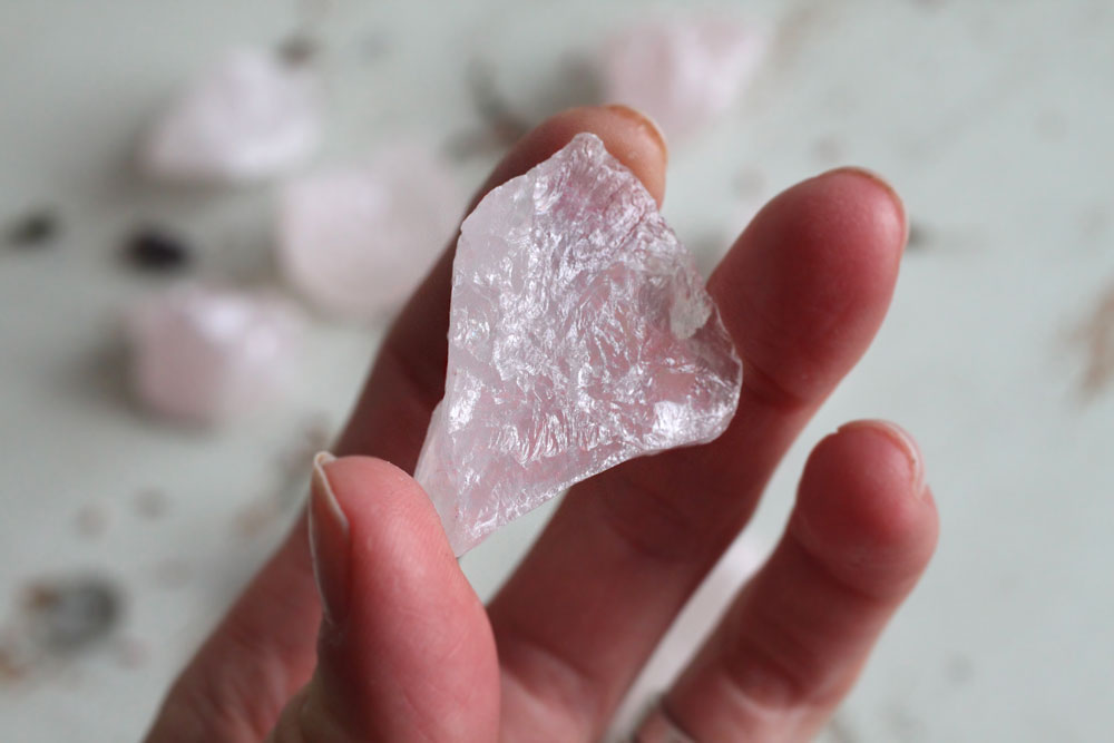 Rose Quartz rough