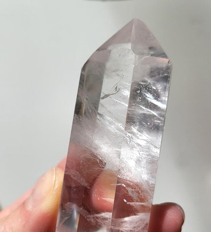 Rock Crystal Double Point