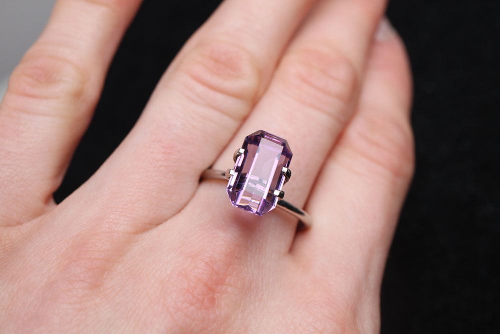 Amethyst Octagon 4.78 ct