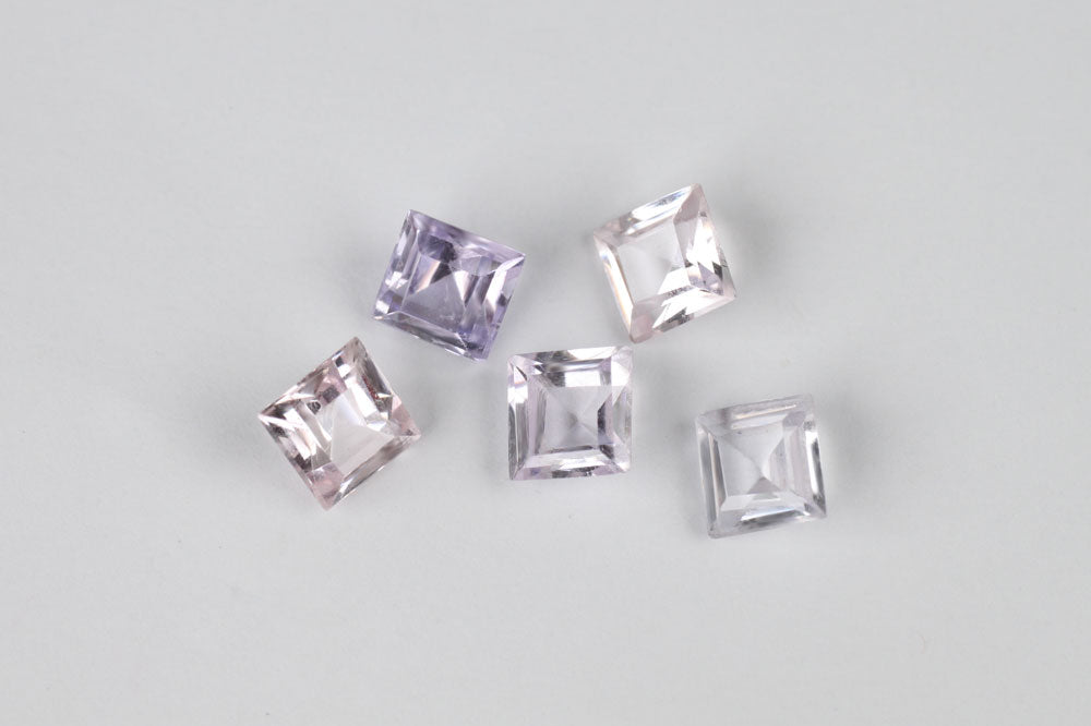 Amethyst Square 5x5 mm