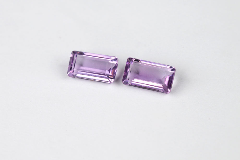 Amethyst 2.55 ct pair