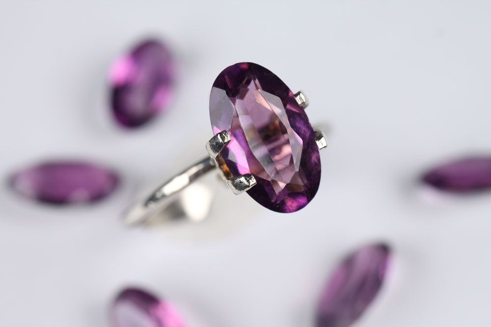 Amethyst Oval 12x7 mm