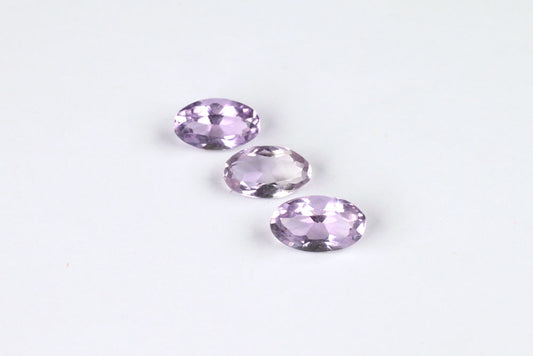 Amethyst Oval Set 3 pcs