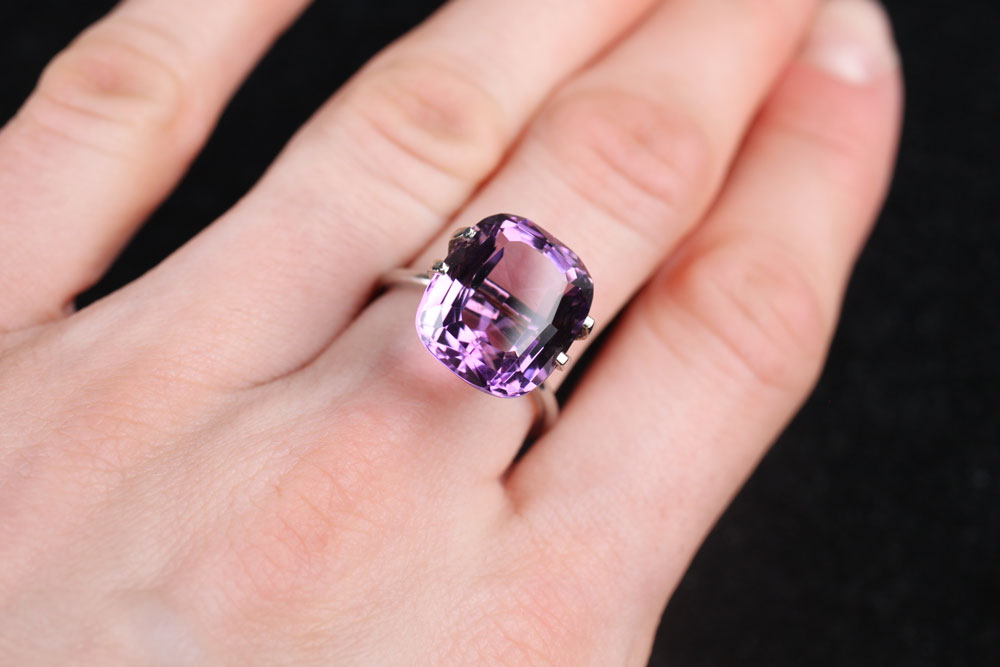 Amethyst Cushion 9.28 ct