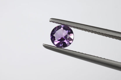 Amethyst Round 6 mm Pair