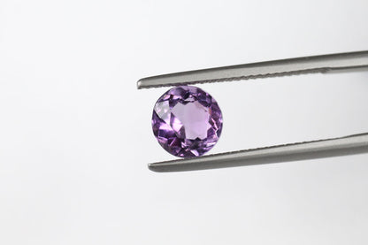 Amethyst Round 7 mm Pair