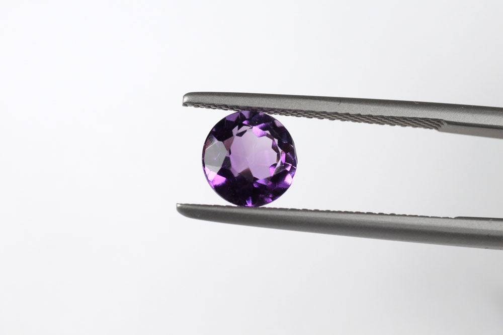 Amethyst Round 7 mm Pair