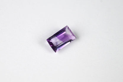 Amethyst Bicolor Rectangle 7x4 mm