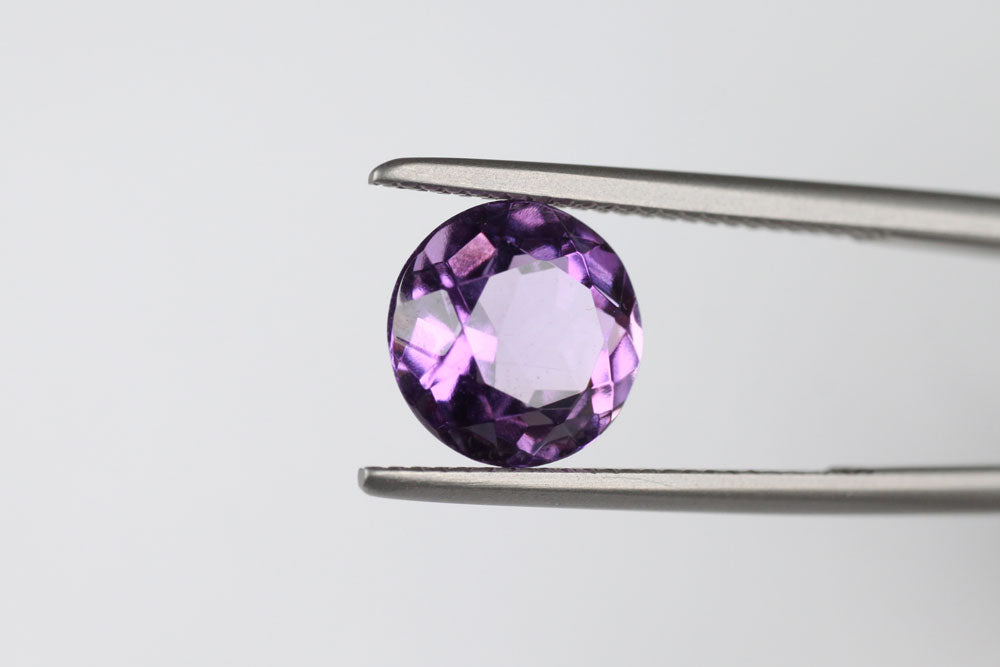 Amethyst Round 9 mm Pair