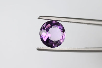 Amethyst Round 9 mm Pair