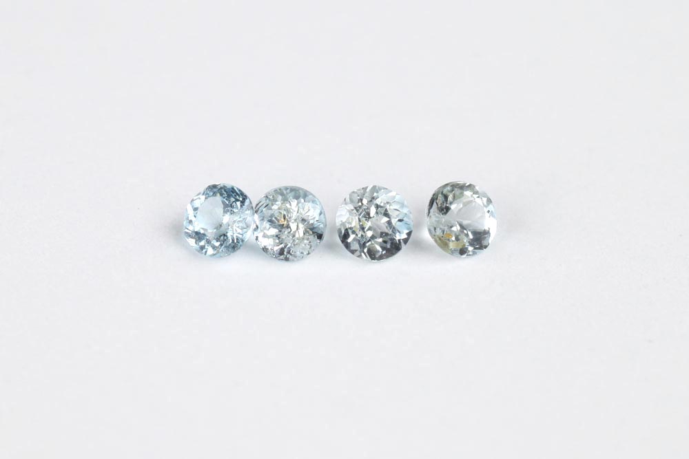 Aquamarine Round 2.5 mm