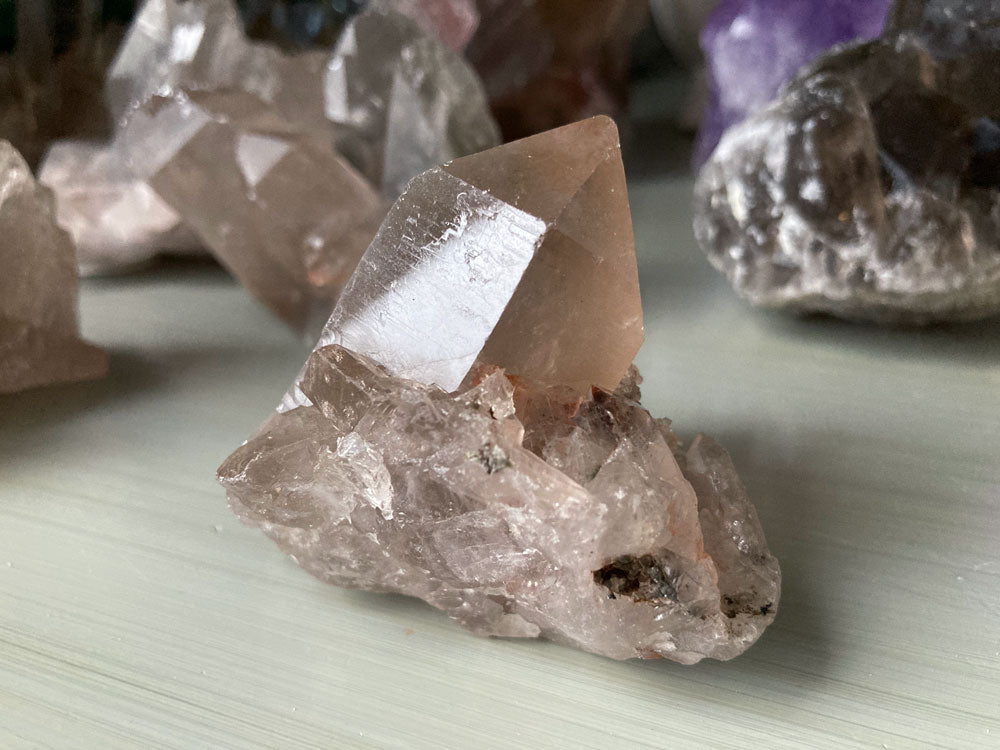 smokey quartz crystal