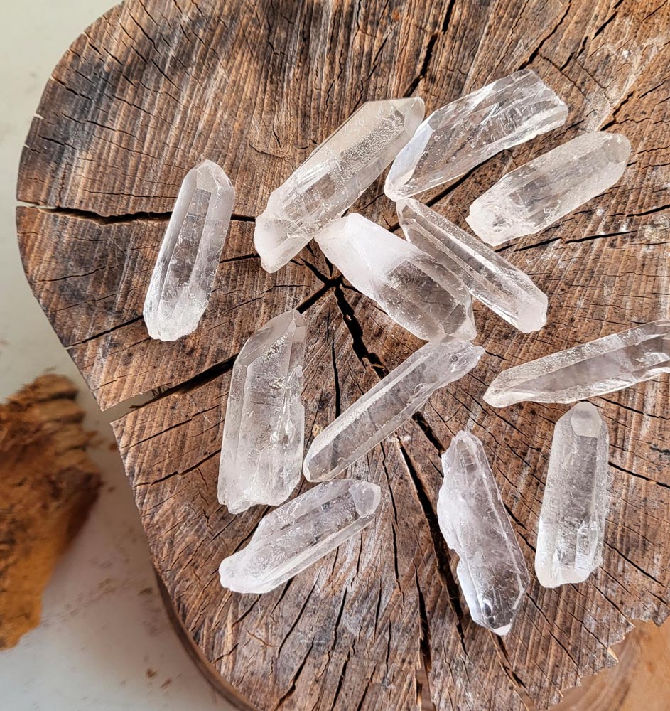 Lemurian Quartz Crystals 4-5 cm