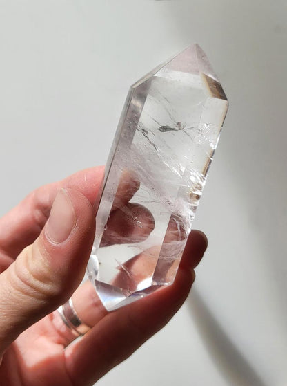 Rock Crystal Double Point