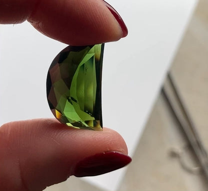 Fancy Half-Moon Tourmaline Pair 37.2 ct