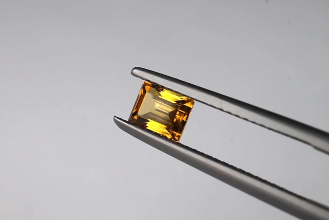Canary Tourmaline Rectangle 0.71 ct