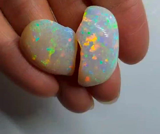 Wollo Opal 2-Piece Heart
